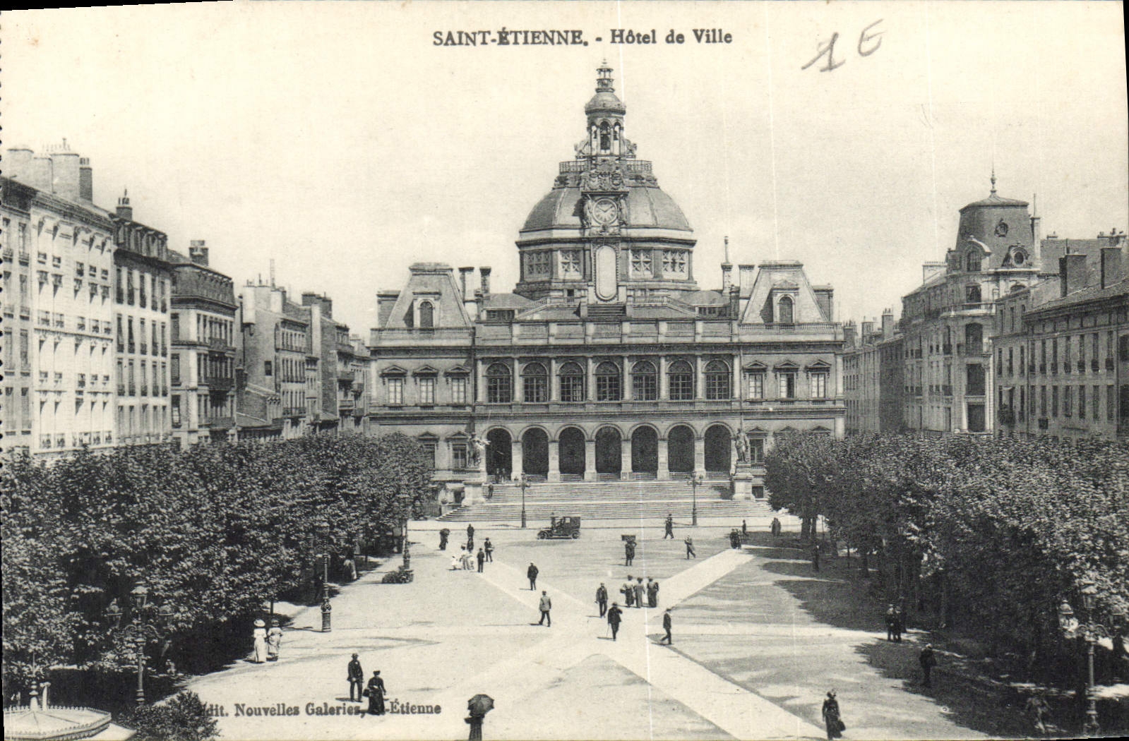 CPA Saint Etienne Hotel de la vie 