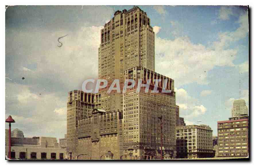 CPA The Civic Opera Building Chicago Illnois houses the Chicago Civic Opera 