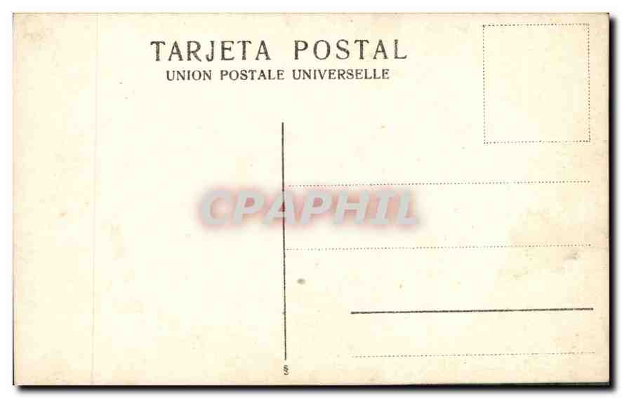 CARTE PHOTO Femme Enfant — Rückseite
