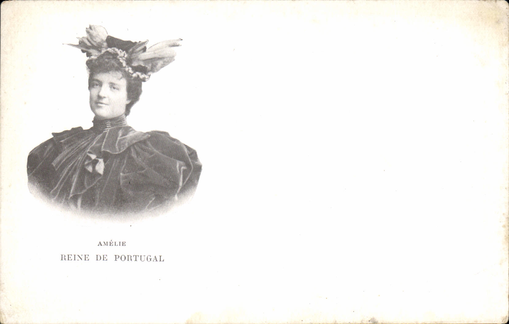 CPA Amelie Reine de Portugal 