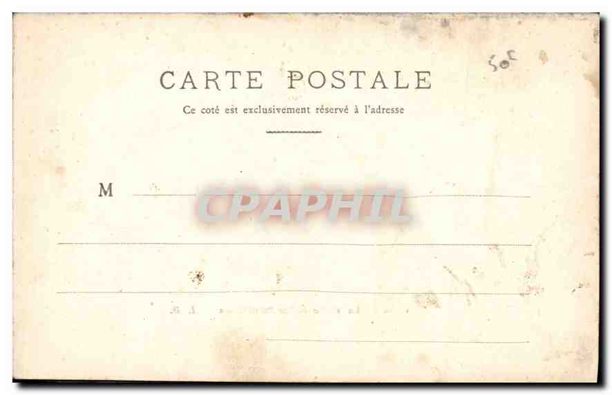 CPA Caen La Vielle Eglise Saint Cilles L D  — Verso