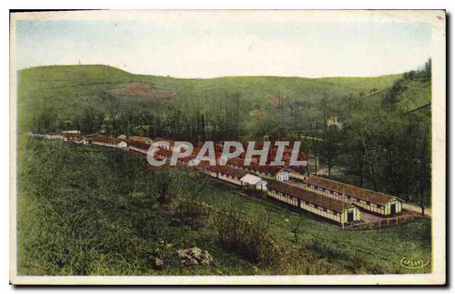 CPA Camp de Livron T et G Cote Ouest Militaria