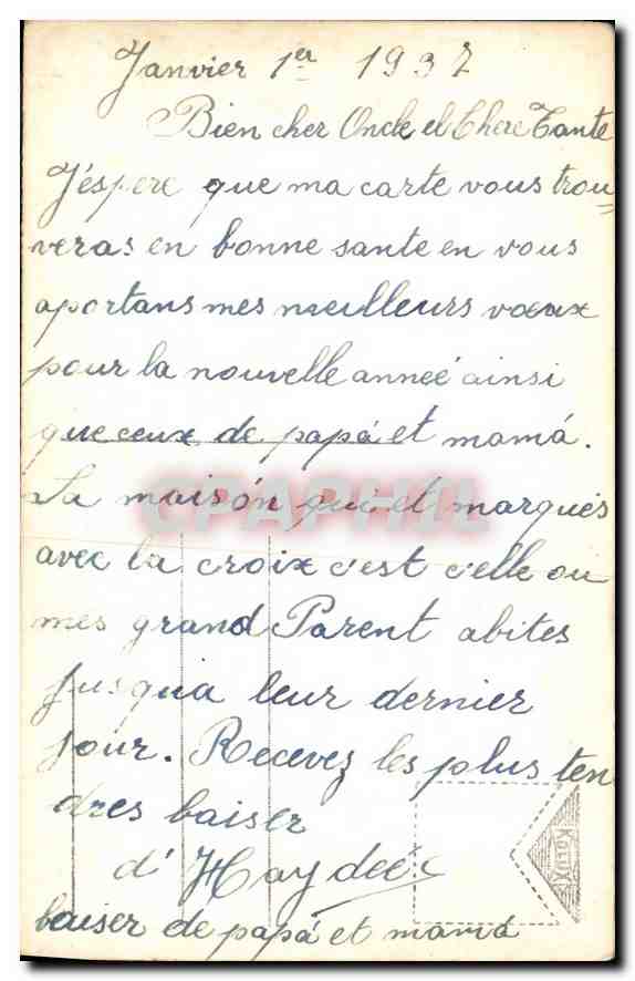 CPA Prov Bs Aires Pigue Monumento C Cabanettes  — Rückseite