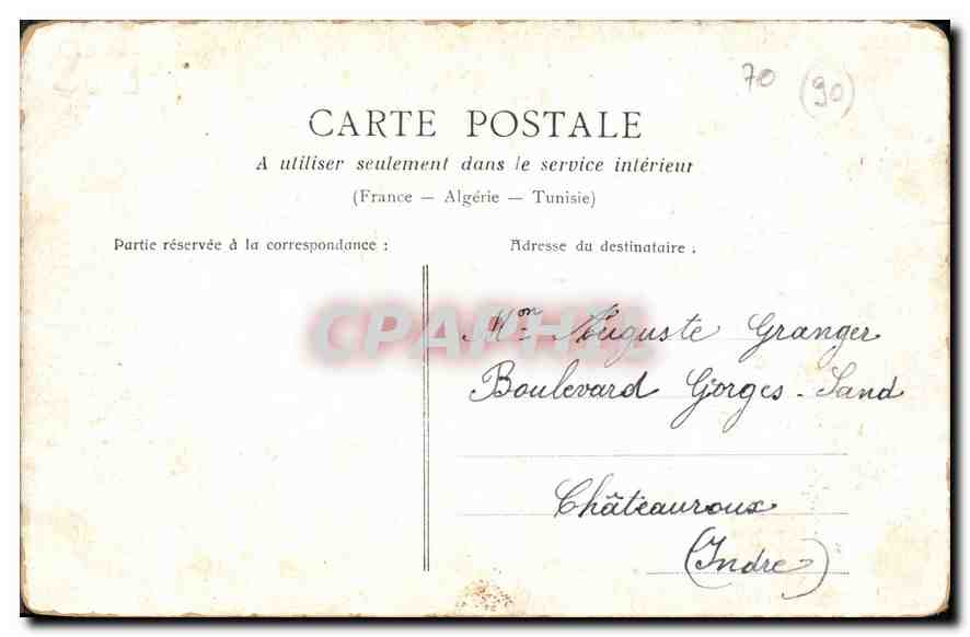 Méaty-Fleuron de Parisiana — Portrait de femme fumant — Oricolly — Rückseite