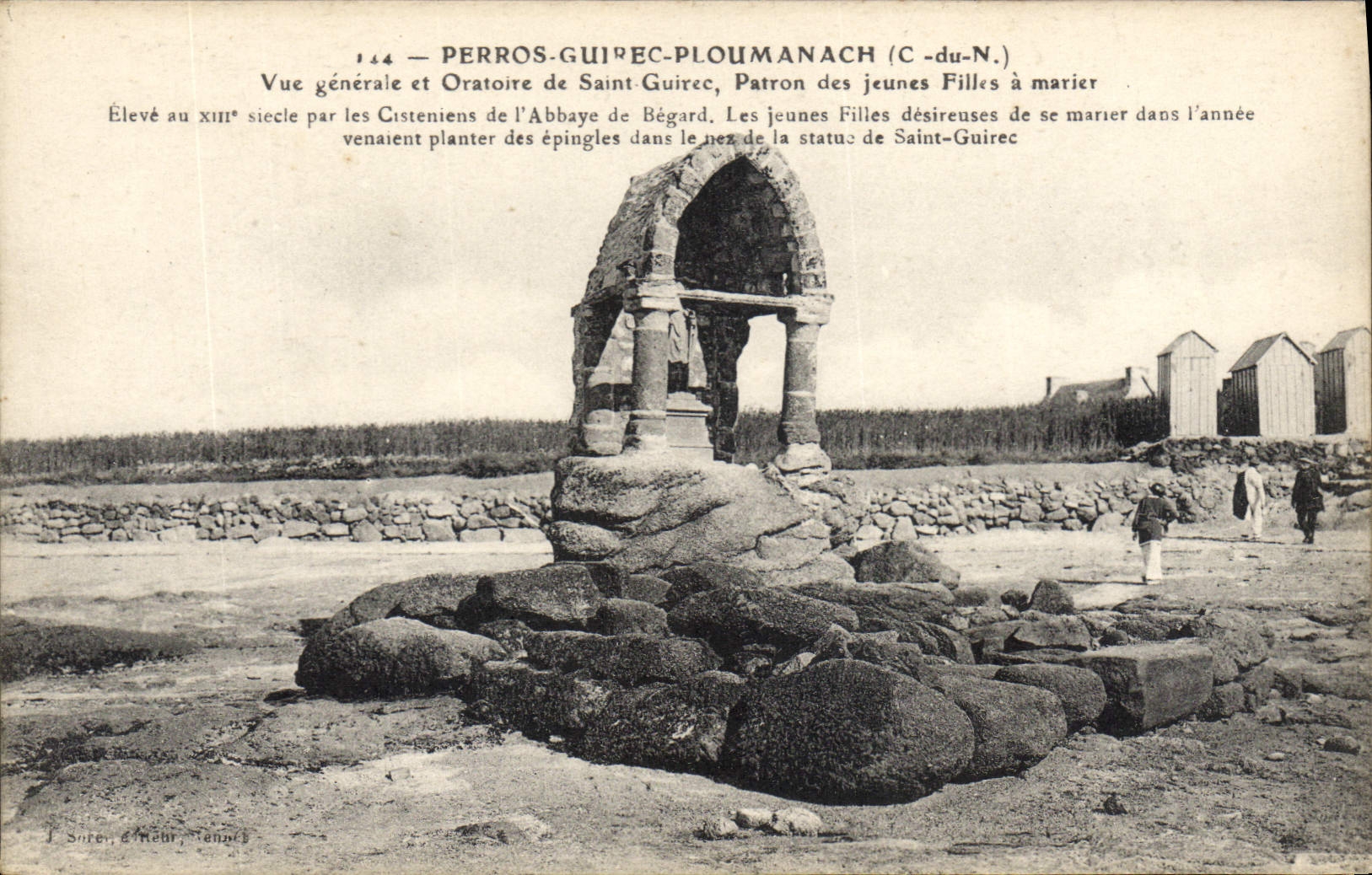 CPA Perros Guirec Ploumanach C du N 