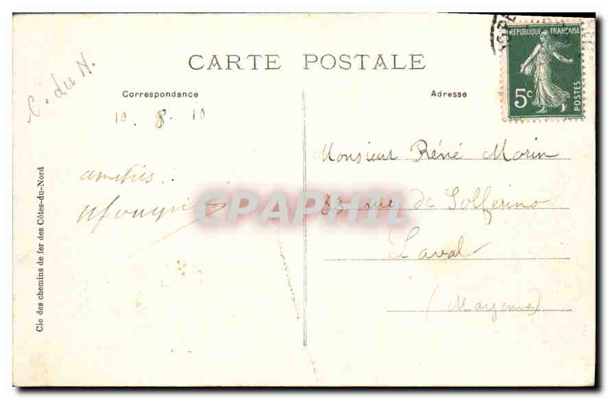 Otter — Die Rosa Granitküste — Perros-Guirec — Rückseite