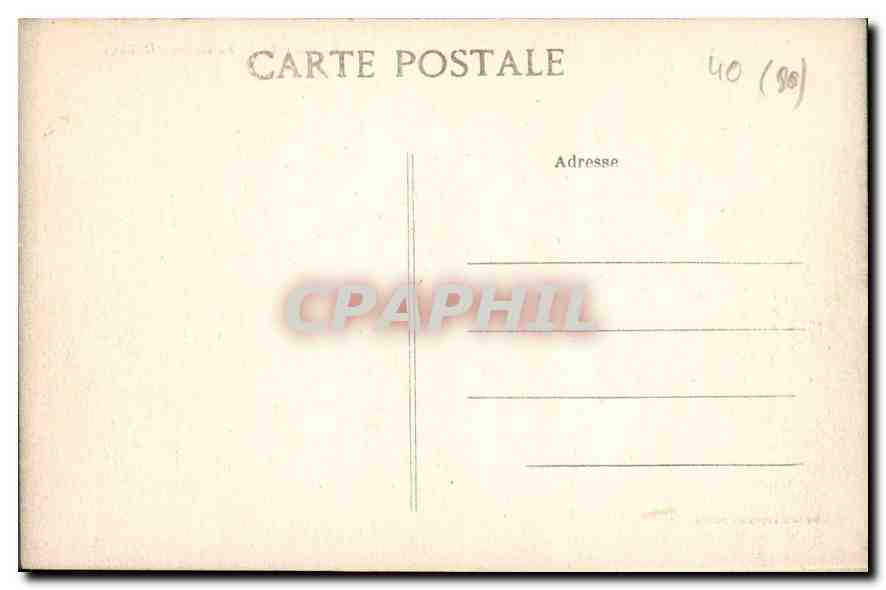 CPA Juvisy La Rue du College  — Back