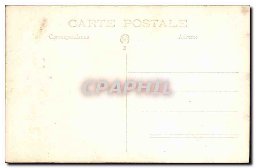 Infirmière et jeune garçon — en extérieur, arrière-plan boisé — éditeur inconnu, n°3 — Rückseite
