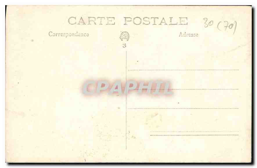 CARTE PHOTO Enfants — Rückseite