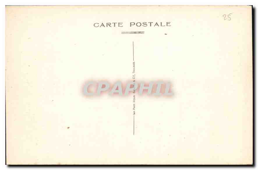 CPA Villeneuve le Roi Rue du Commerce  — Rückseite