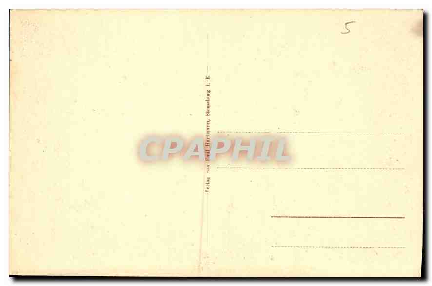 CPA Thann  — Rückseite