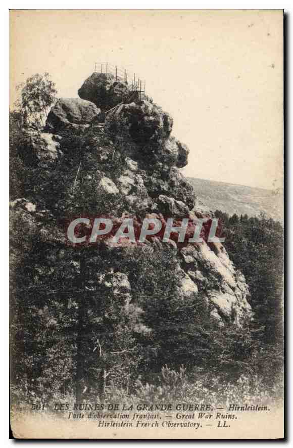 Les ruines de la Grande Guerre — Hirnleistein French Observatory — LL.