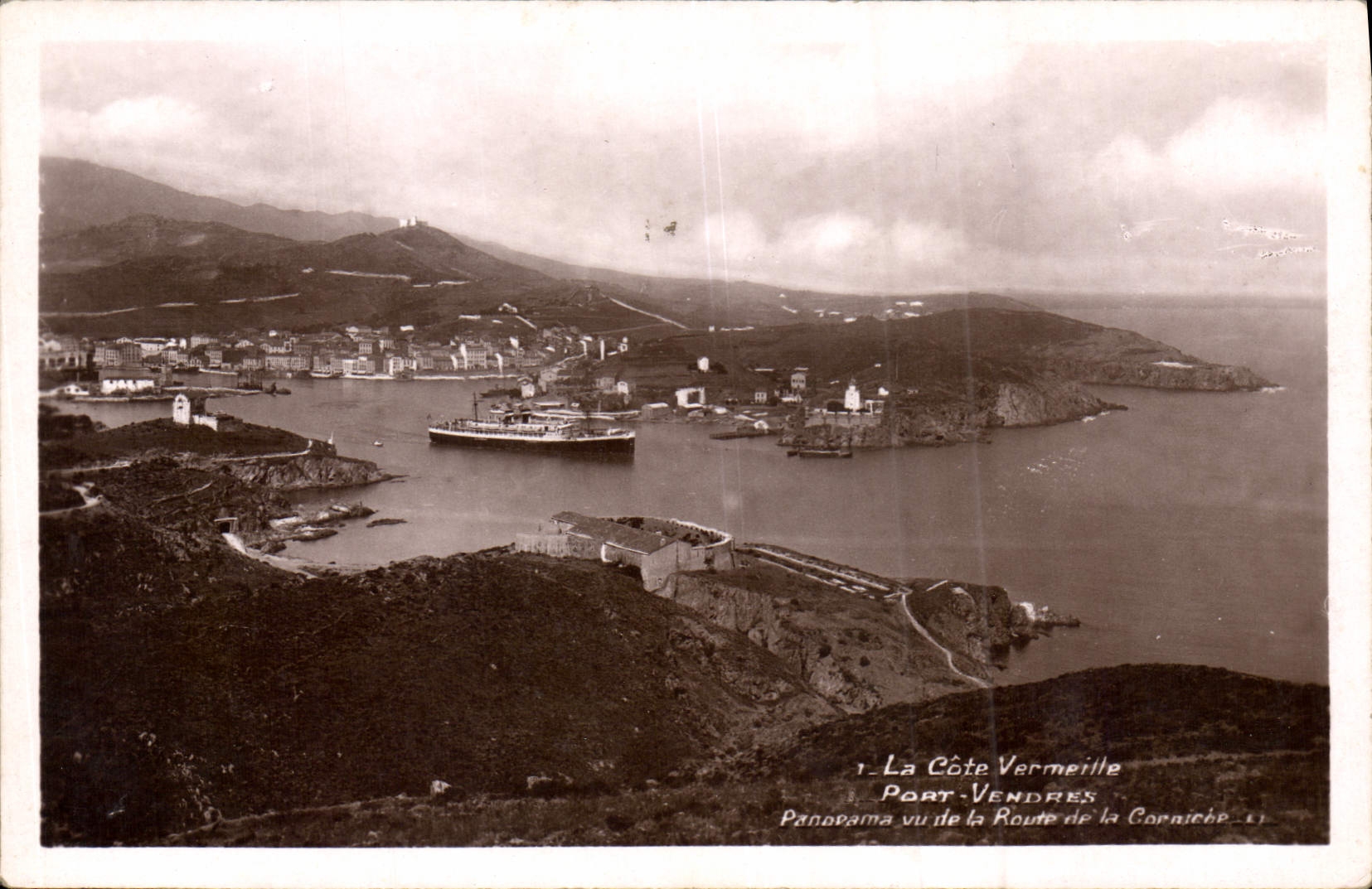 CPA La Cote Vermeille Port Vendres 