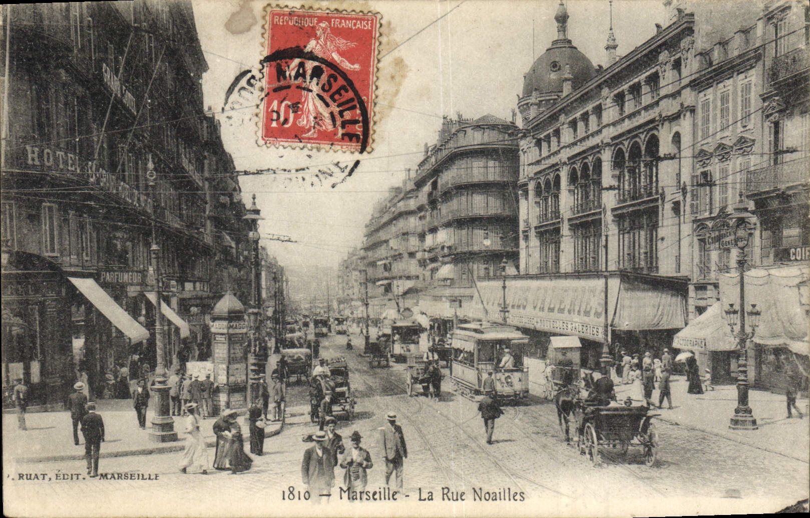 Marseille — La Rue Noailles — Éditeur Ruat