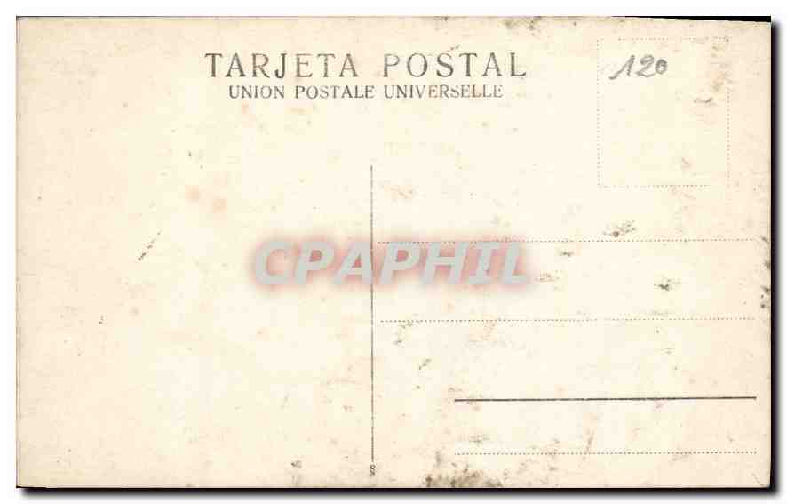 CARTE PHOTO  Enfant — Verso