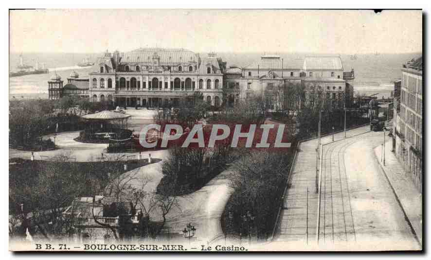 Boulogne-sur-Mer — Le Casino — B.B. 71 — Éditeur B.B.