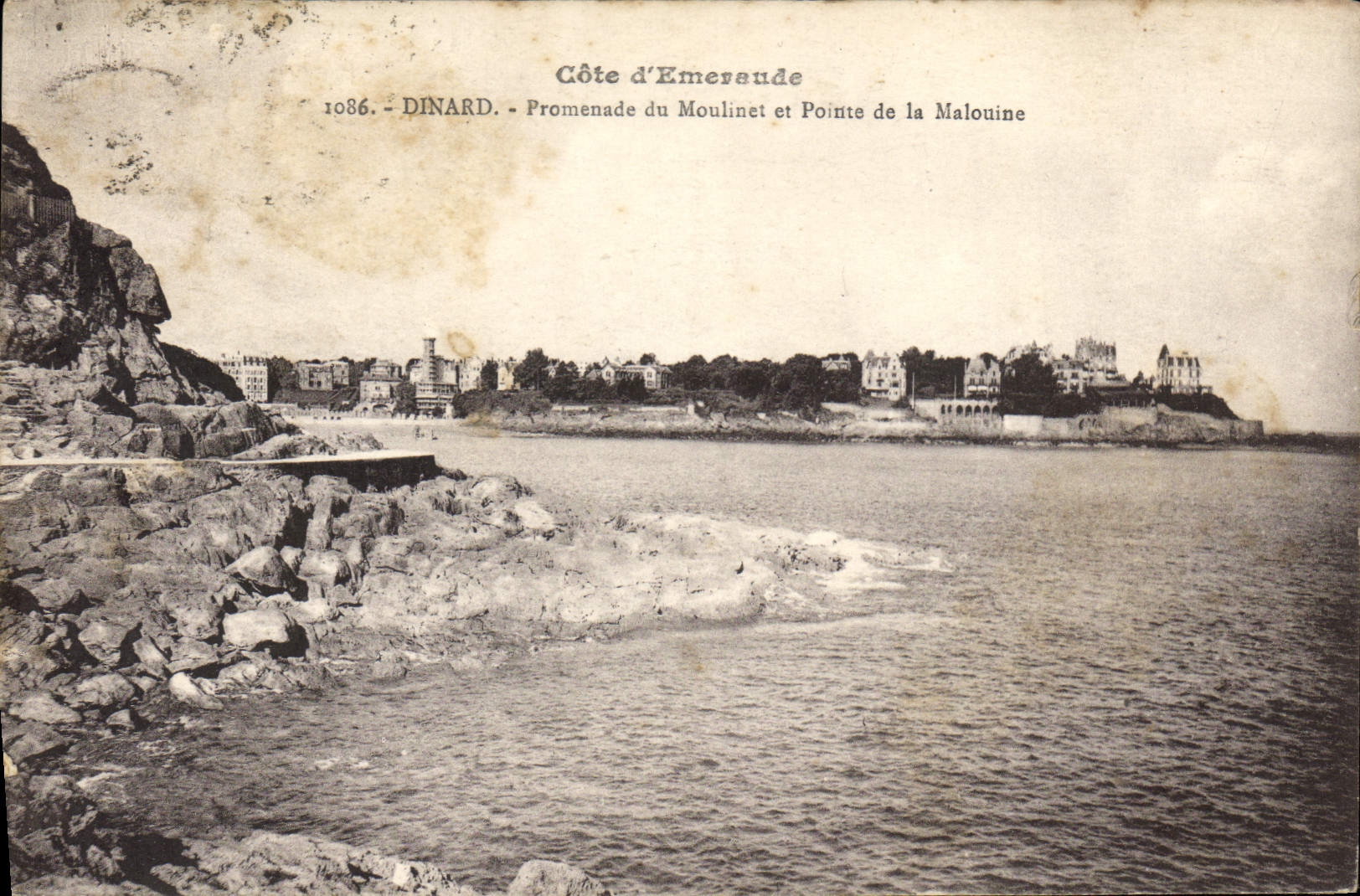 Côte d'Émeraude - Promenade du Moulinet et Pointe de la Malouine - DINARD