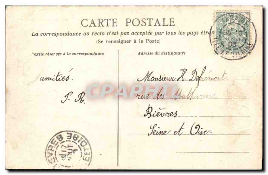 Dinard - La Pointe de la Malouine — Côte d'Émeraude — FLM 161 — Rückseite