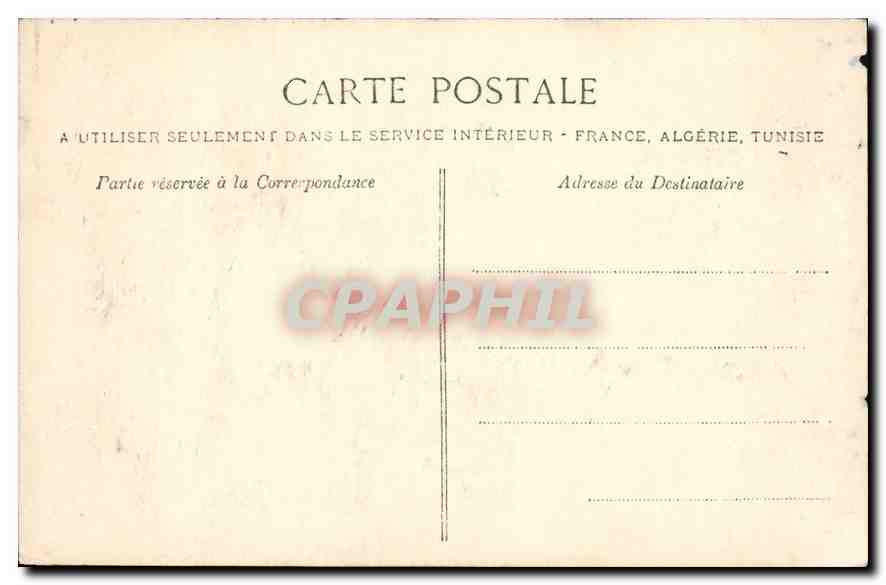 CPA Tregastel  — Verso