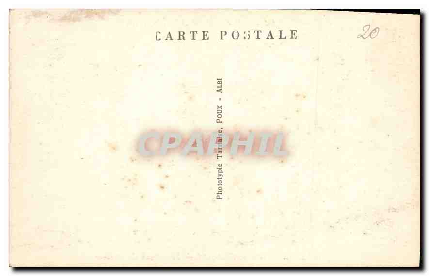CPA Le Tarn et Garonne Illustre St Antonin Noble Val La Maison de l'Amour  — Back