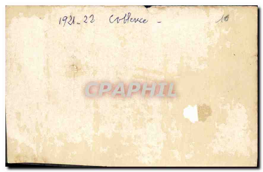CARTE PHOTO Coblence Train Koblenz 1921 1922 — Rückseite