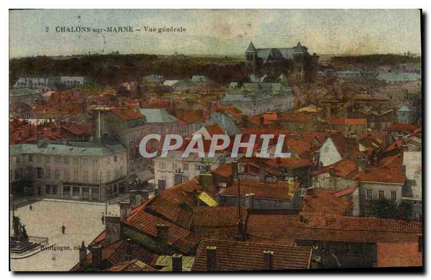 CPA Chalons sur Marne vue Generale 