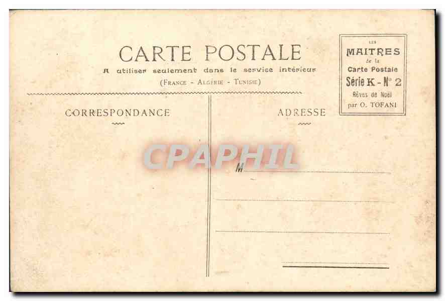 CPA Fantaisie Enfants — Rückseite
