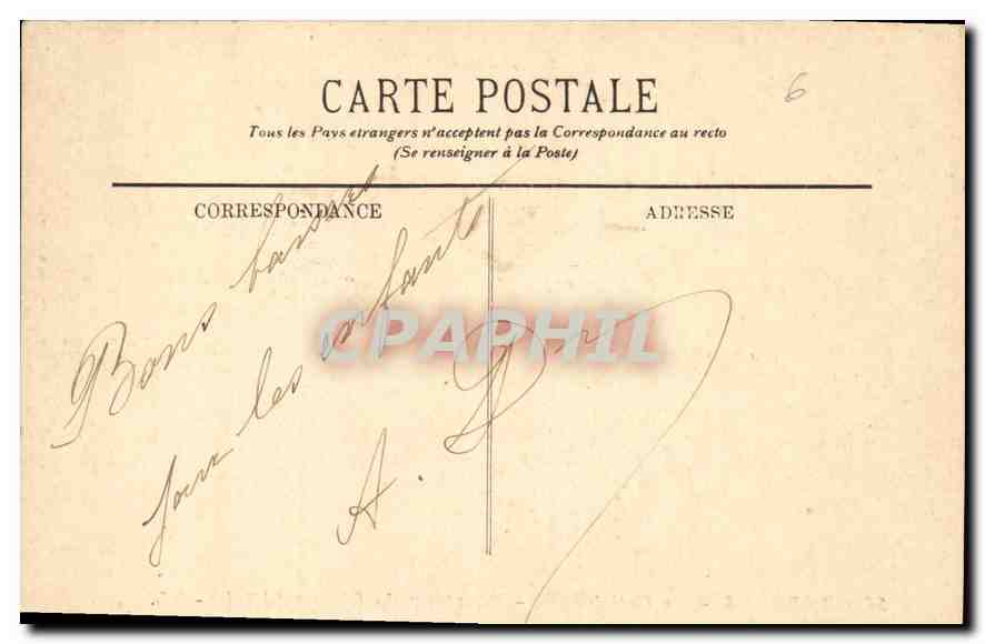 CPA Chartres  — Rückseite