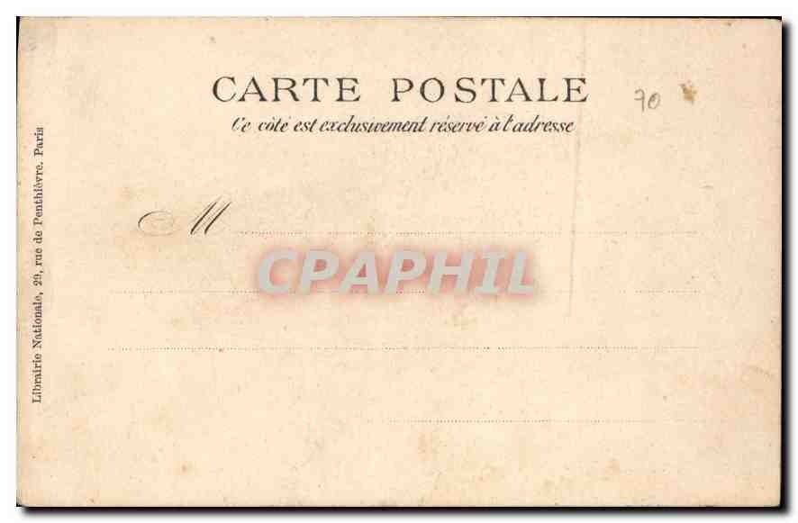 CPA Marie Duchesse d'Orleans  — Verso