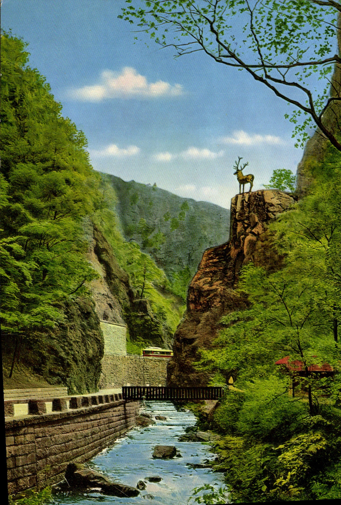 CPA Hirschsprung im Hollental Schwarzwald 