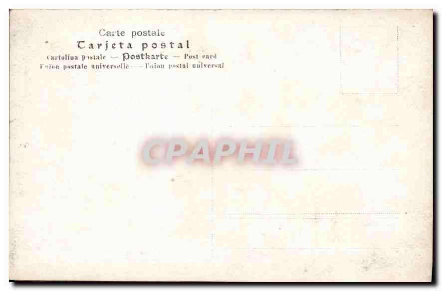 CARTE PHOTO Homme — Rückseite