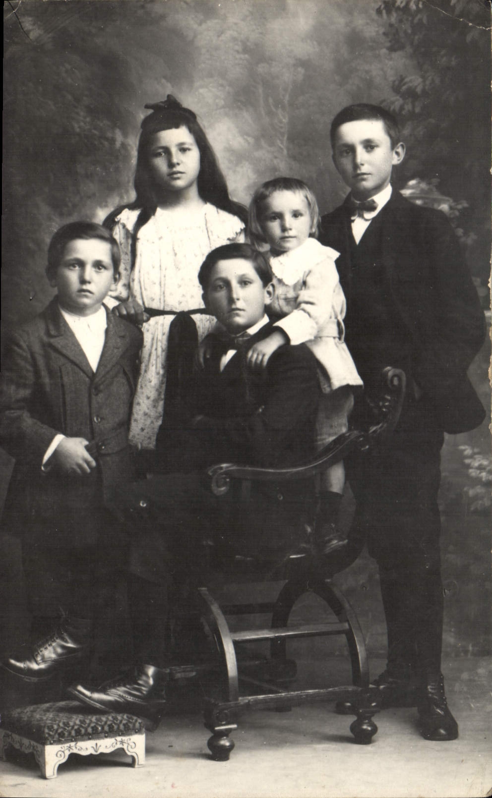 CARTE PHOTO Enfants