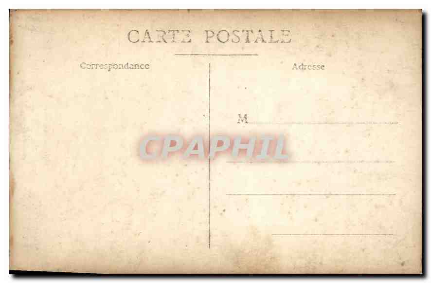 Portrait d'un homme — époque 1920-1930 — sans éditeur ni numéro visible — Verso