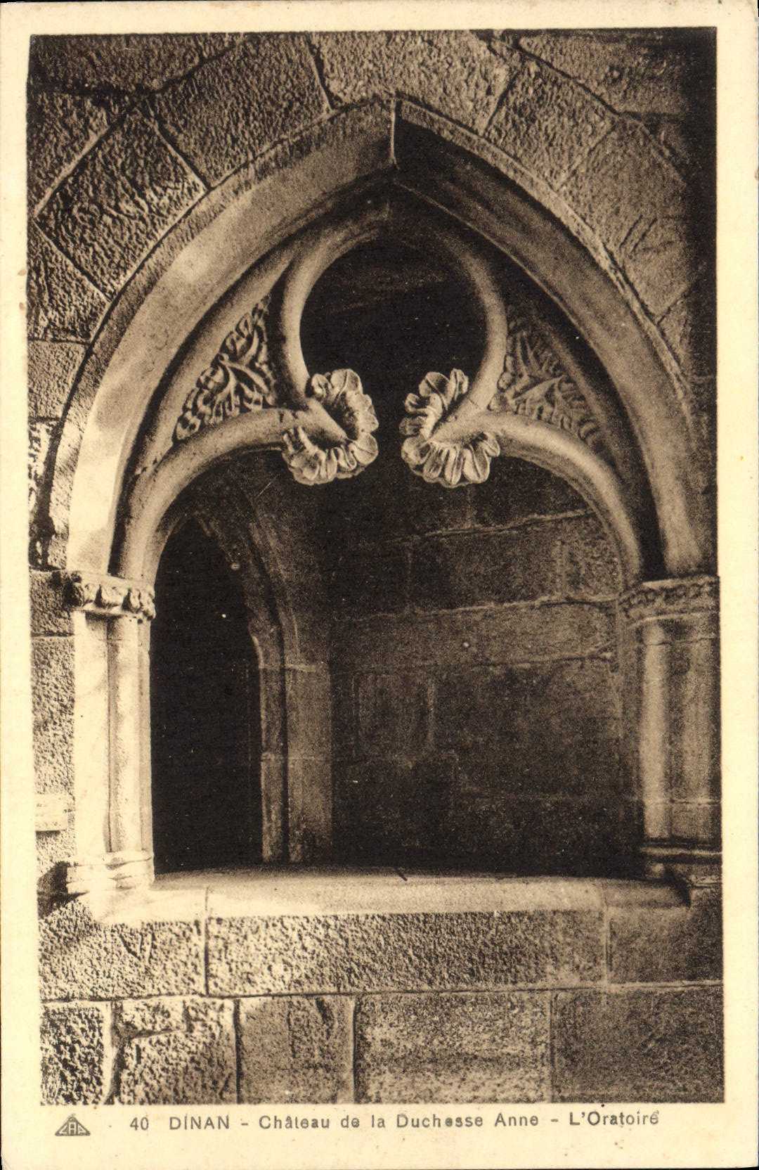Dinan - Château de la Duchesse Anne - L'Oratoire