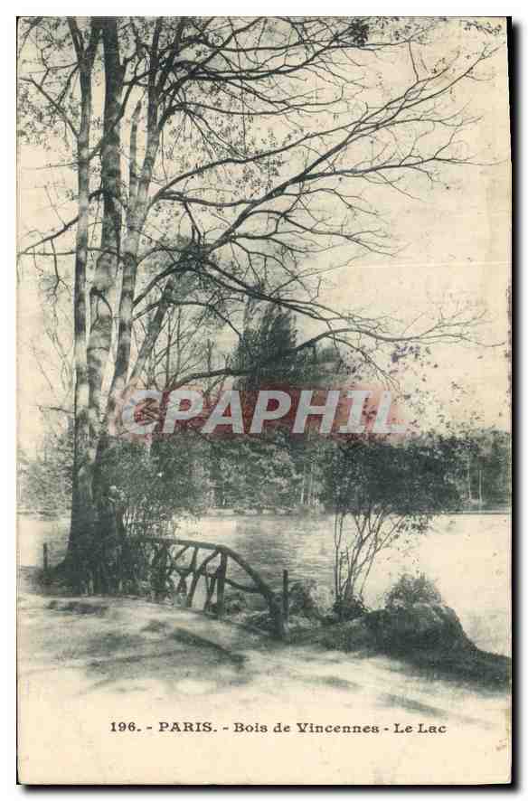 CPA Paris Bois de Vincennes Le Lac 