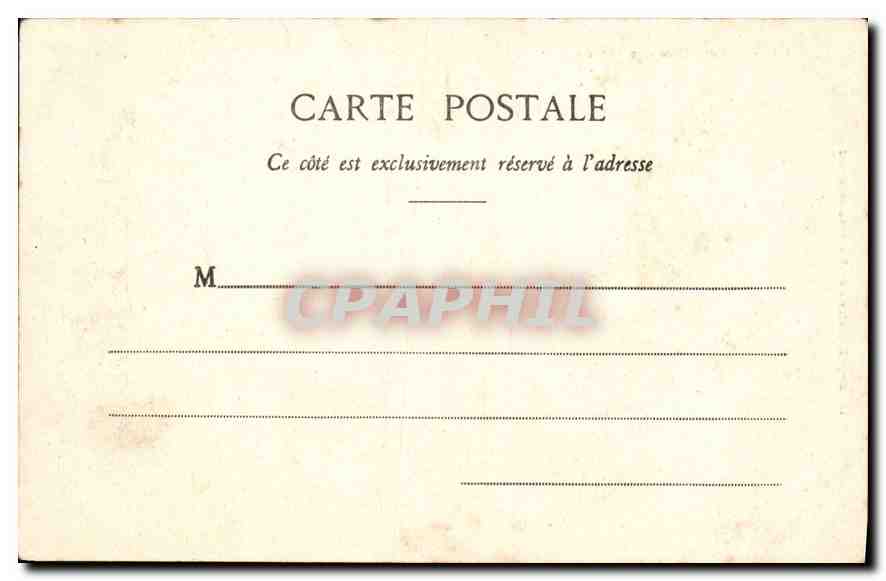 CPA Le Mont Dore Le Capucin  — Verso