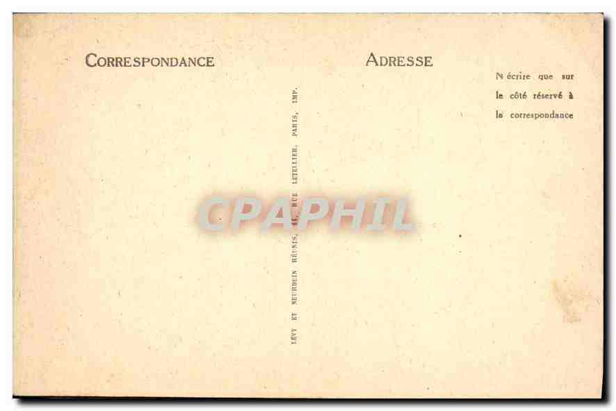 Autun — La Fontaine Saint-Lazare — Éditions Levé et Chalandrons, n°41 — Rückseite