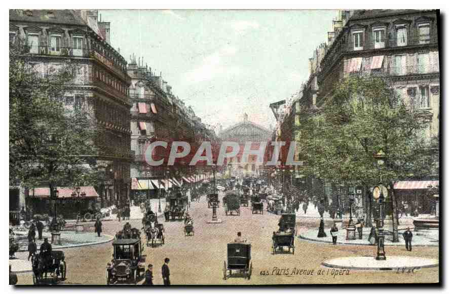 CPA Paris Avenue de l'Opera 