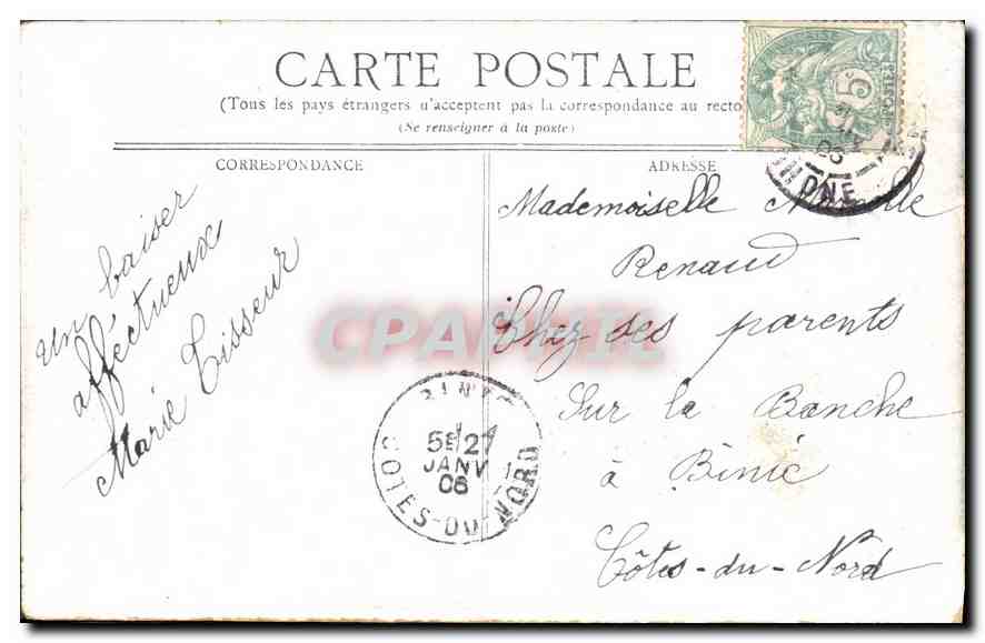 CPA Lyon Theatre des Celestins  — Verso