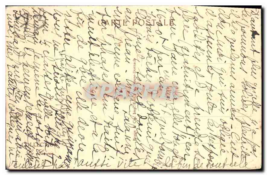 CPA Chambery Les Charmettes Maison de J J Rousseau  — Rückseite