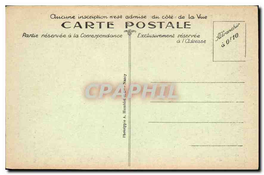 CPA Cloitre de l'Ossuaire de Douaumont Alveoles des Tombeaux  — Rückseite