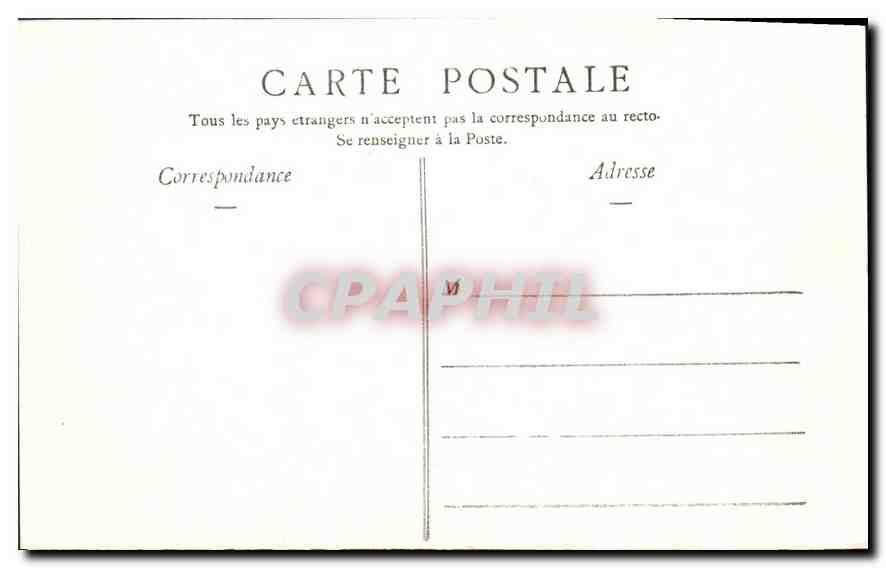 CPA Gien Loiret Bords de la Loire  — Rückseite