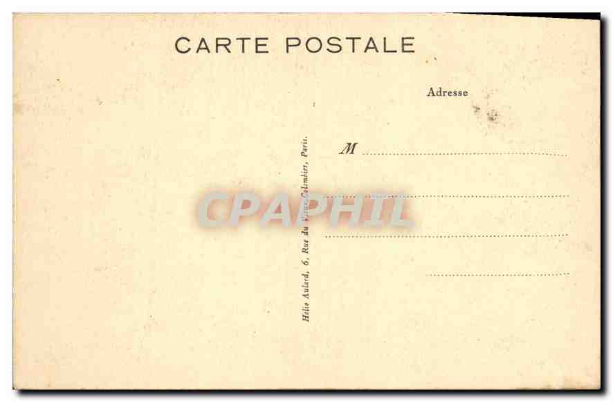 CPA Chapelle de la Bienheureuse Bernadette  — Rückseite