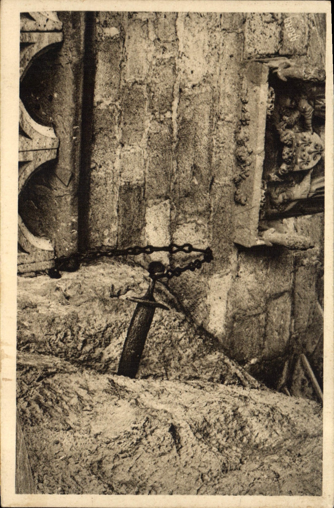 Rocamadour — L'Épée de Roland — Arts Graphique Dulouze, n° 536