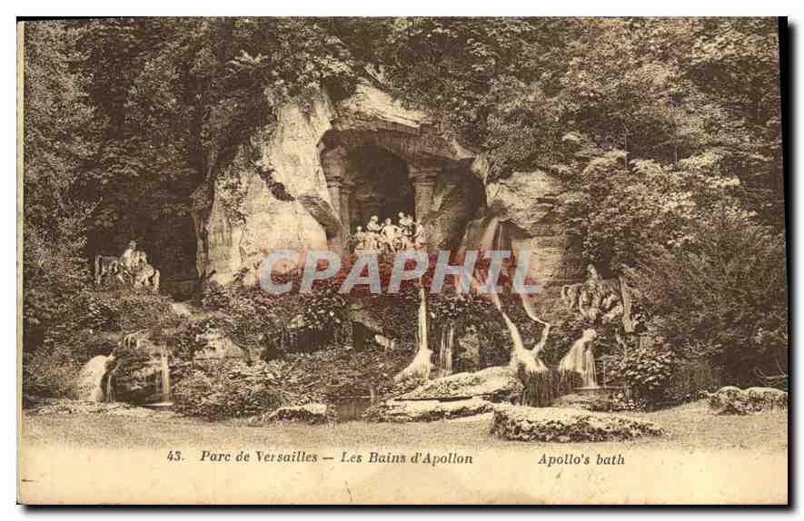 CPA Parc de Versailles Les Bains d'Apollon 