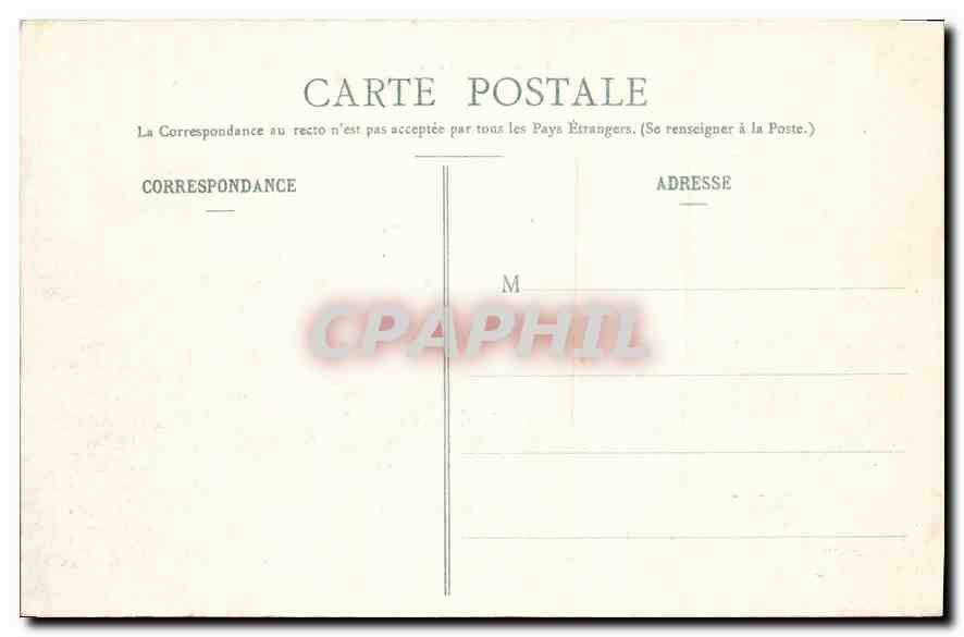 CPA Paris L'Opera  — Rückseite