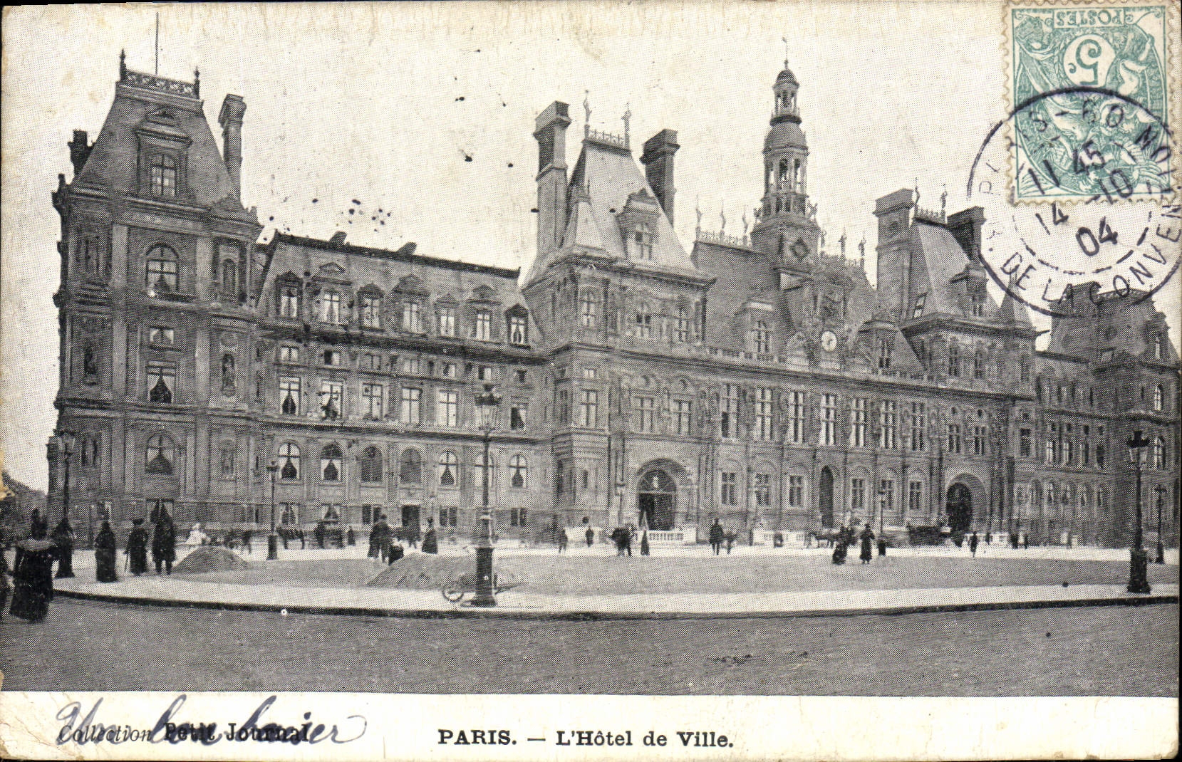 CPA Paris L'Hotel de Ville 