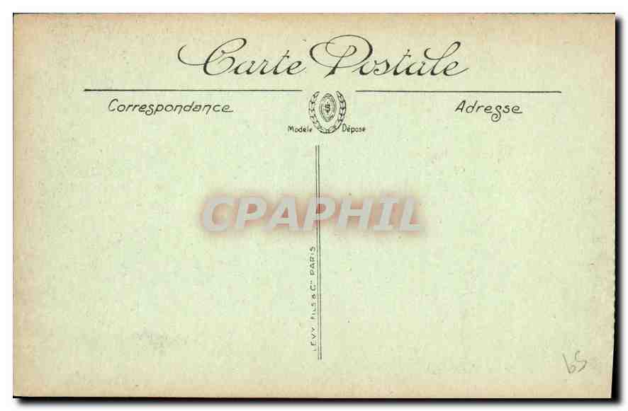 CPA Armentieres L'Eglise Saint Waast  — Back