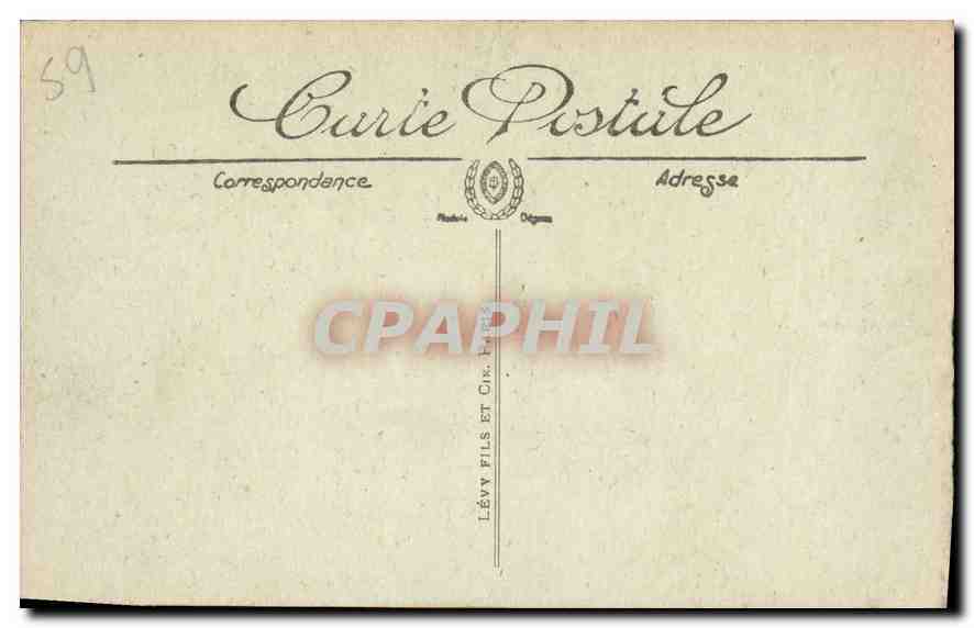 CPA Lille La Porte Intervieure de la Citadelle  — Rückseite