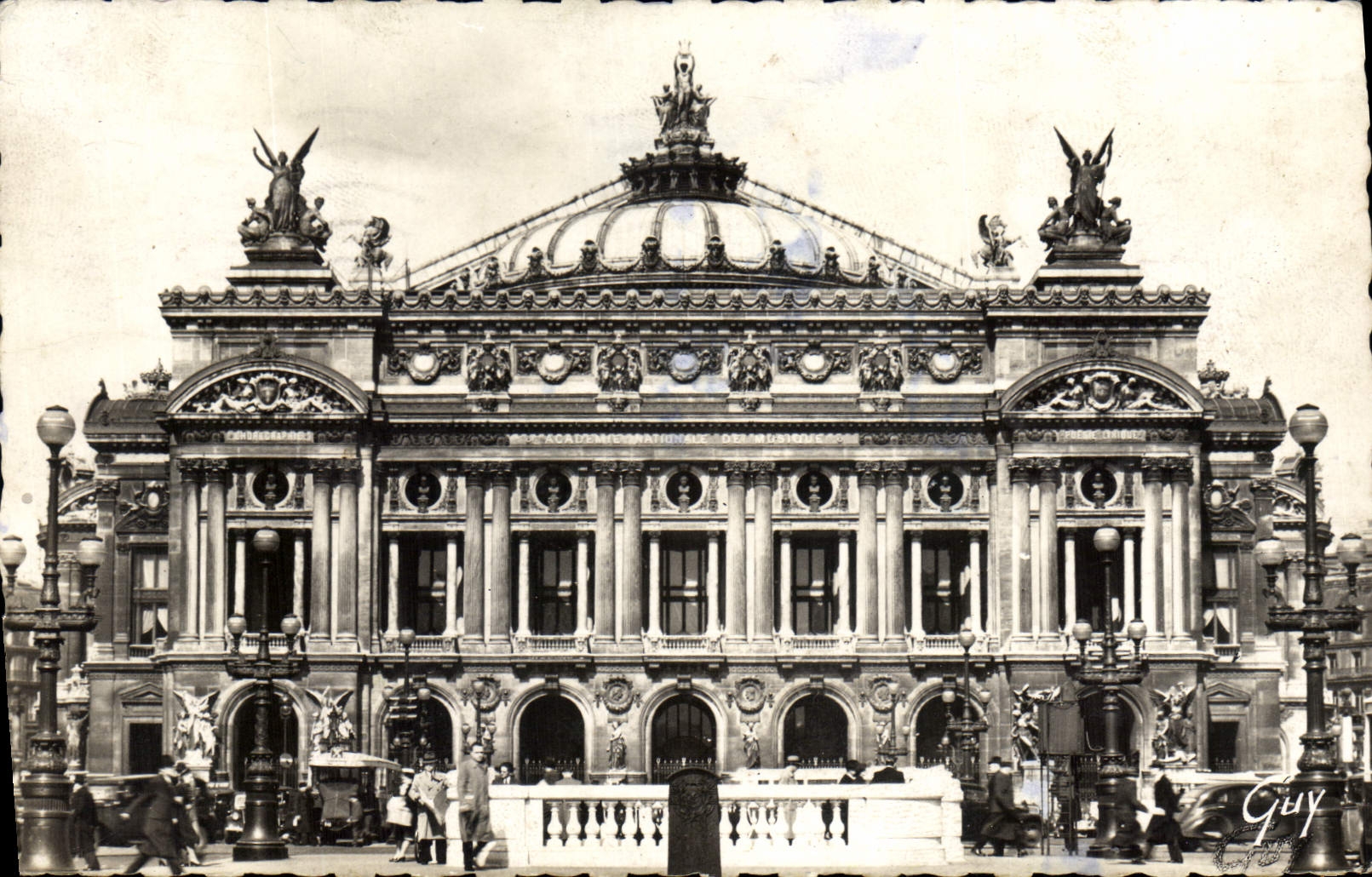 CPA Paris et ses Mervailles L'Opera 